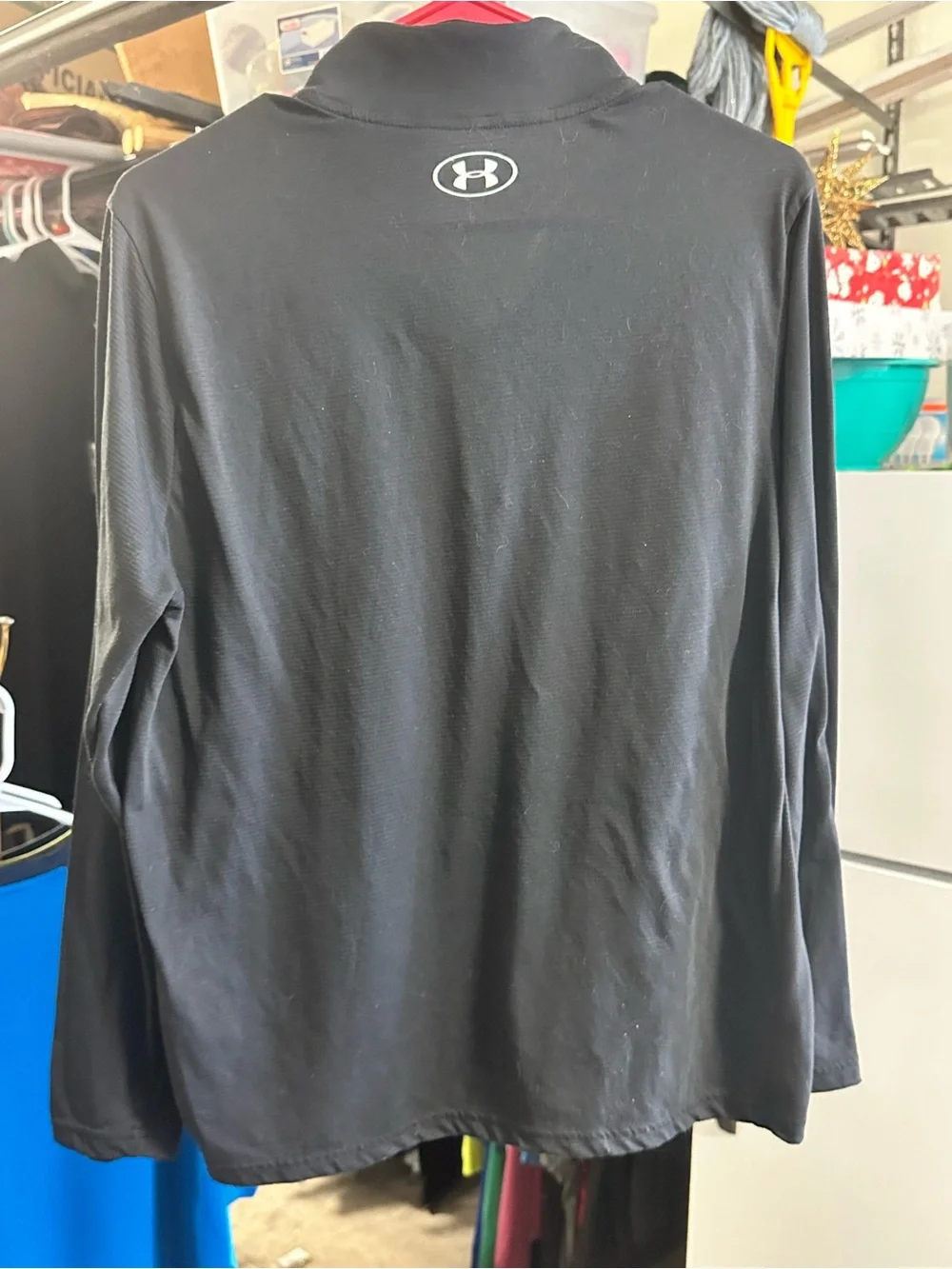 Under Armour Threadborne Streaker 1/4 Zip Fitted Long Sleeve Running Shirt